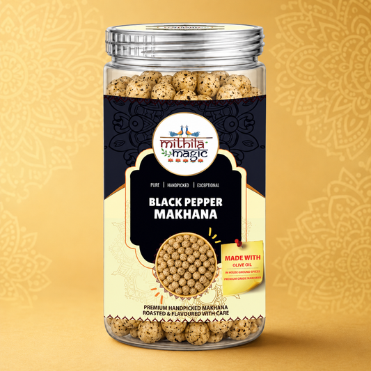 Mithila Magic Black Pepper Makhana - 50gm